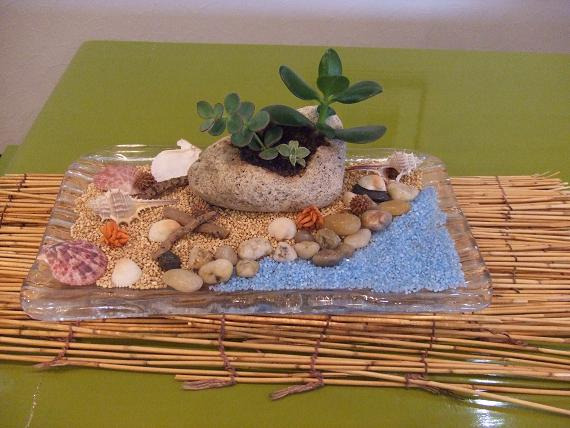 新米女将のゆの香日記-夏寄せ植え1