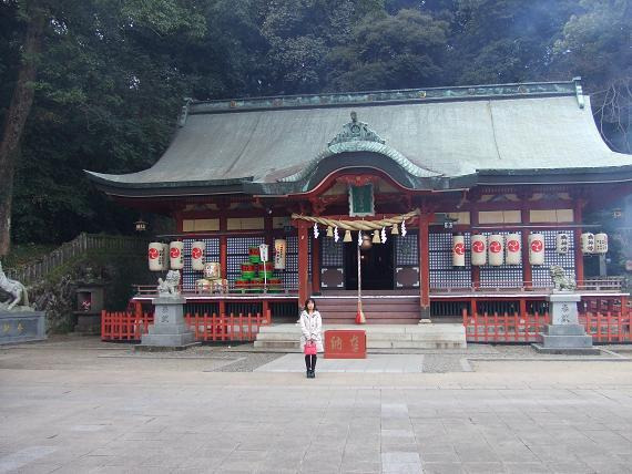 新米女将のゆの香日記-朝見神社1